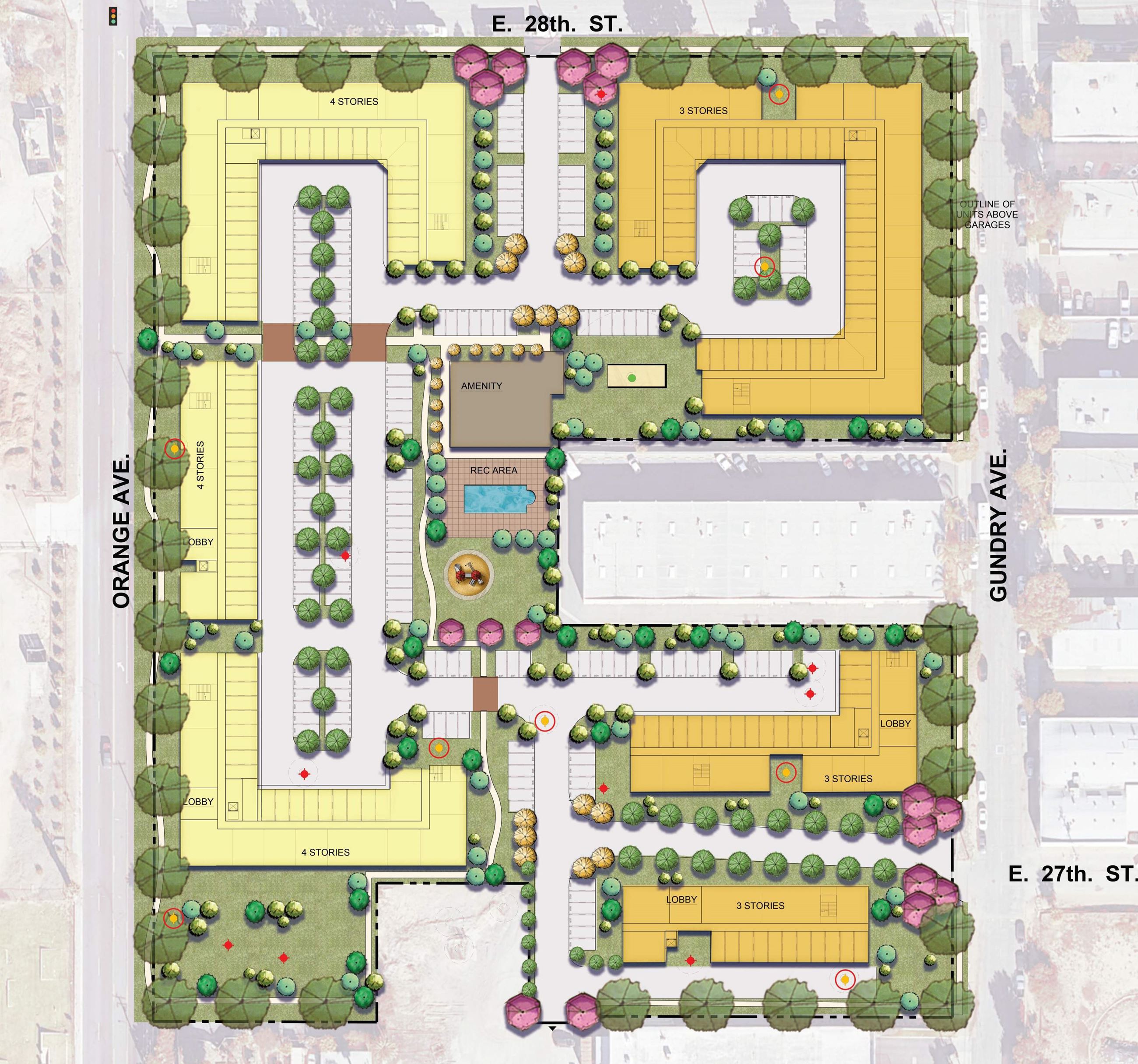 Orange Bluff Conceptual Site Plan