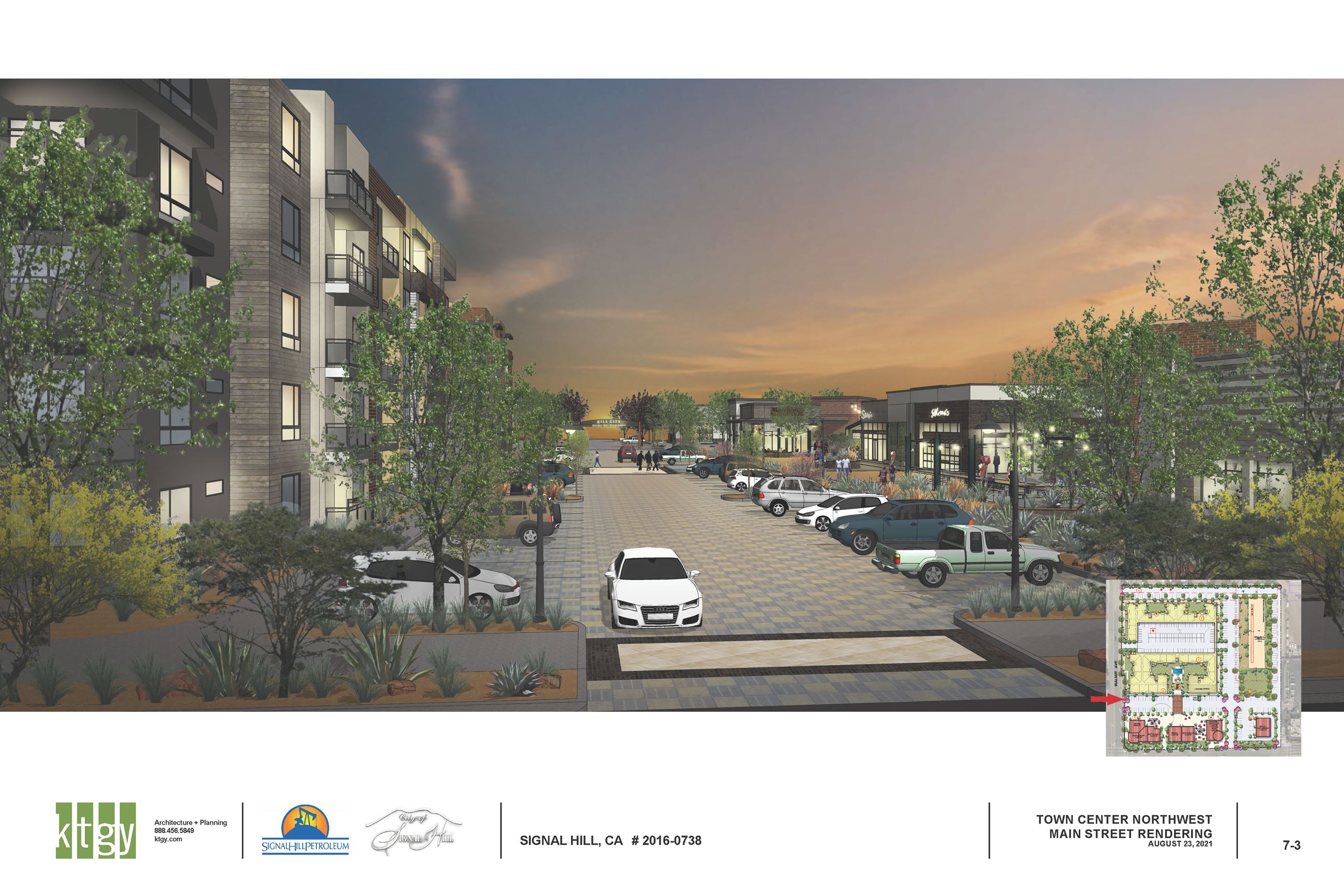 Town Center NW Main Square Rendering