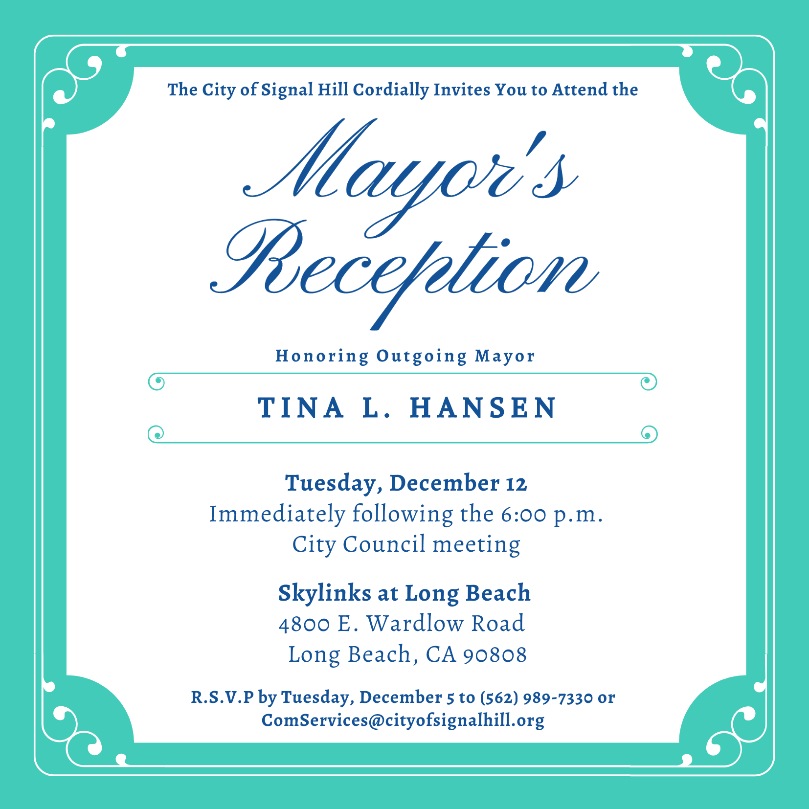 Mayors  Reception 2023