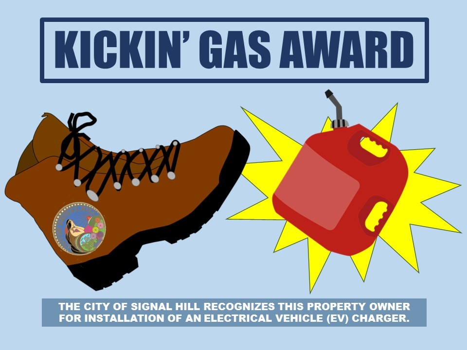 KICKIN GAS AWARD