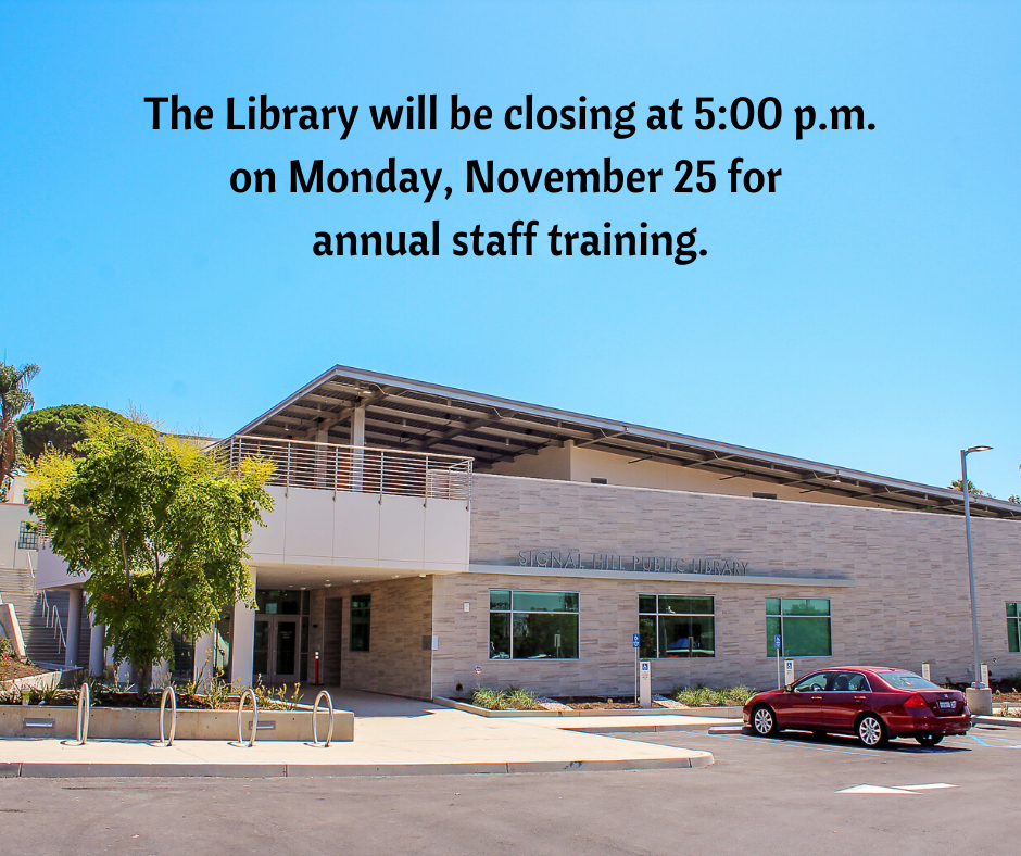 Library Closing Early FB